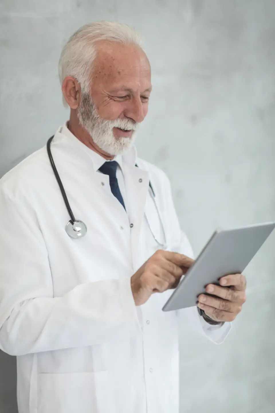 Doctor portrait (stock photo)